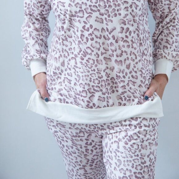 Lazy Leopard Drawstring Joggers - Picture 4 of 4